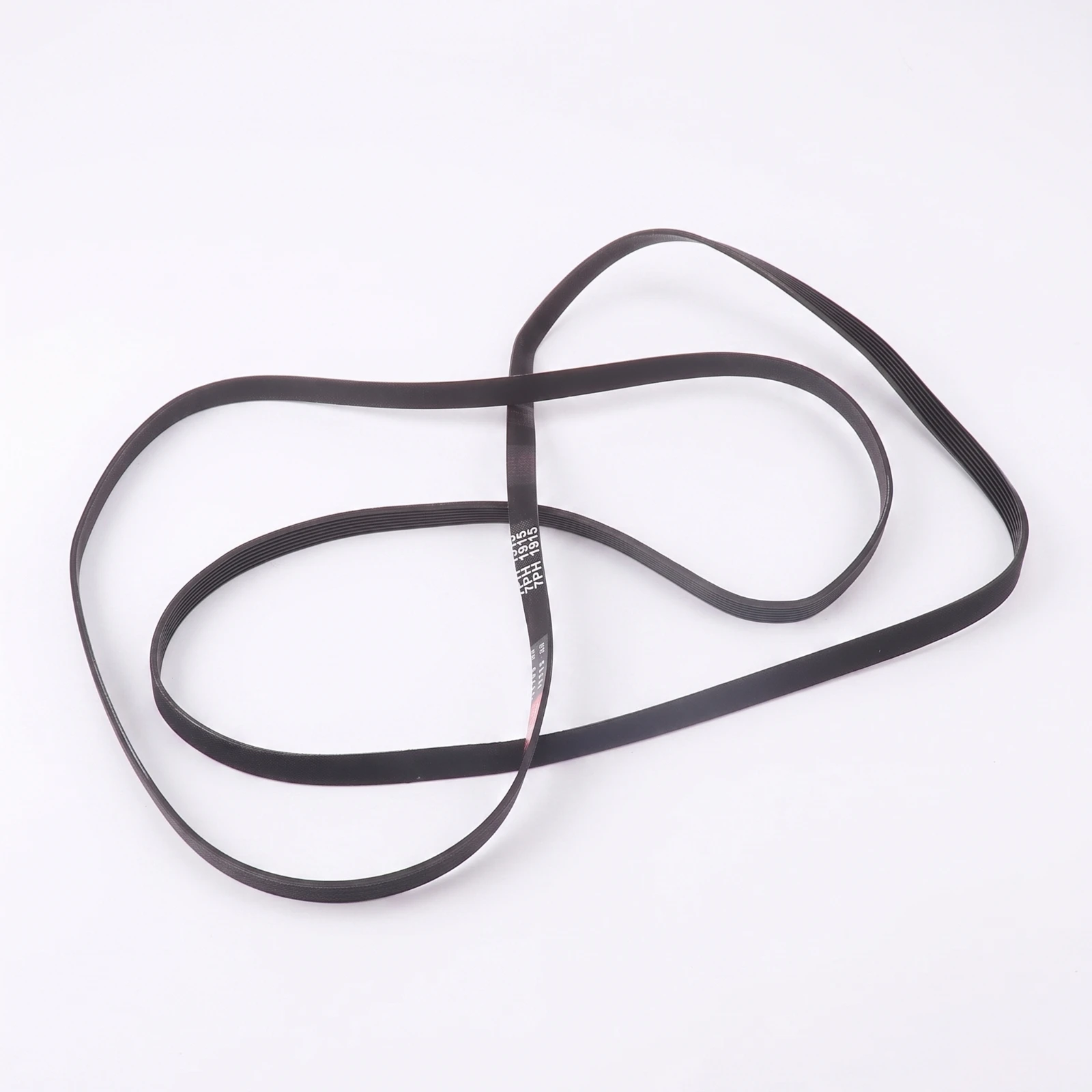 7PH1915 Dryer Drive Belt Grooved Poly V Motor Belt Ribbed Rubber Replacement for Efficient Drying