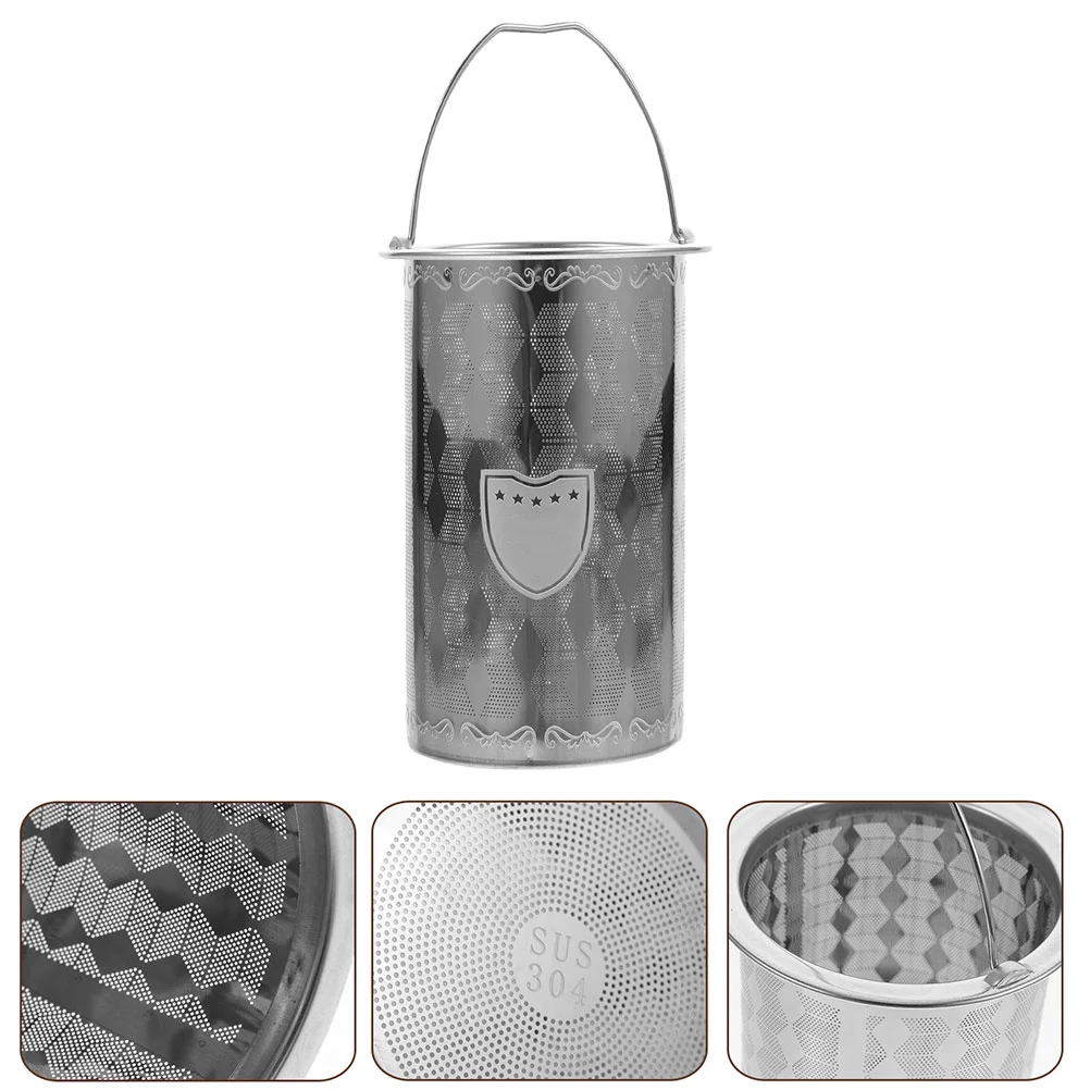 

Reusable Metal Tea Strainer with Evenly Distributed Holes for Effective Filtering Ideal Home Tea Accessory Teapot Infuser Insert
