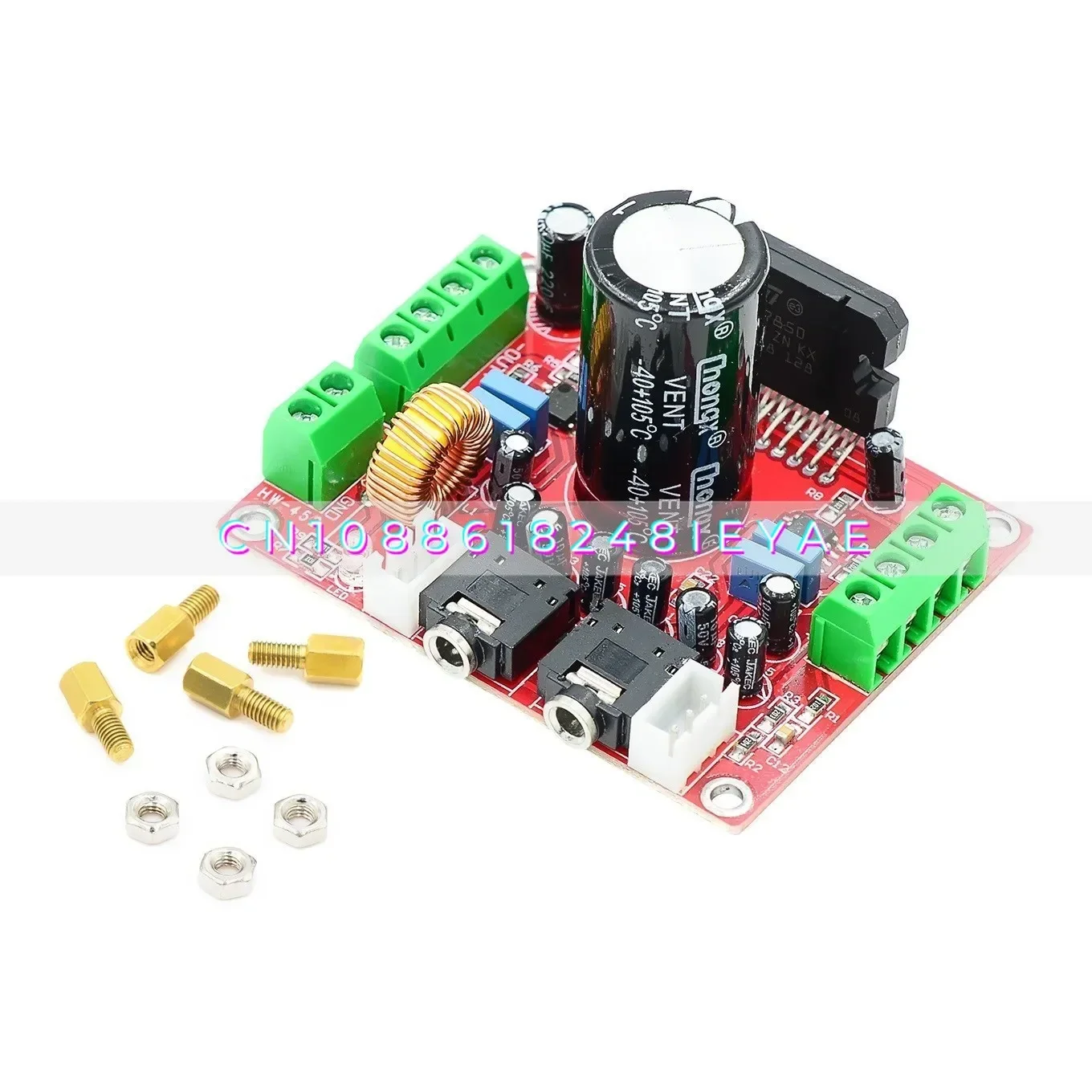 Audiophile Grade TDA7850 Power Amplifier Board 4-channel Car Power Amplifier Board 4X50W with BA3121 Noise Reduction