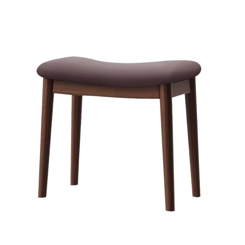 #Wooden Makeup Stool, Simple and Elegant Guzheng Stool, Sophisticated Dressing Stool, Home Use Bench