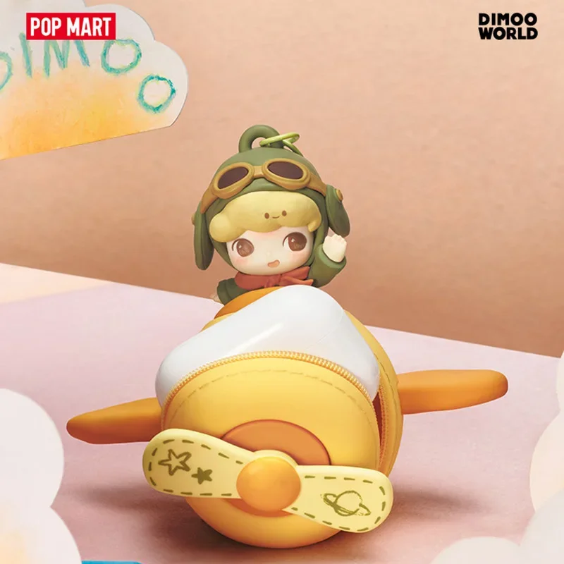 

POP MART DIMOO Memories We Hold Series Headphone Case Blind Box Mystery Box Guess Bag Toys Doll Anime Figure Desktop Ornaments