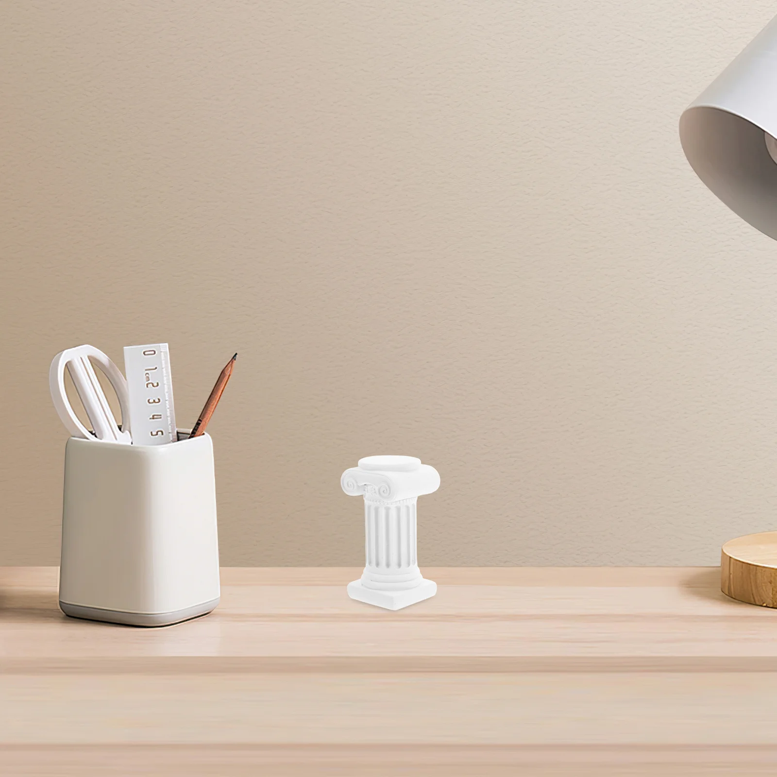 เสาโรมันขนาดเล็ก 1 ชิ้น ทำจากเรซิ่น สำหรับตกแต่งโต๊ะ ถ่ายภาพ งานฝีมือ DIY งานแต่งงาน ตกแต่งบ้าน ฉากจำลองขนาดเล็ก เสาประดับตกแต่งบ้าน