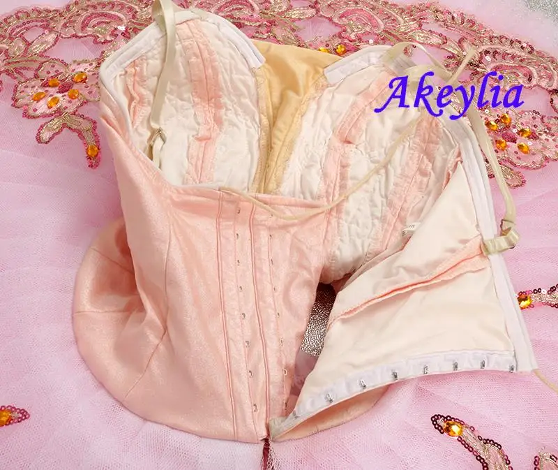 Açúcar ameixa fada profissional ballet tutu clássico ballet tutus rosa quebra-nozes desempenho tutu ballet palco traje jn9135