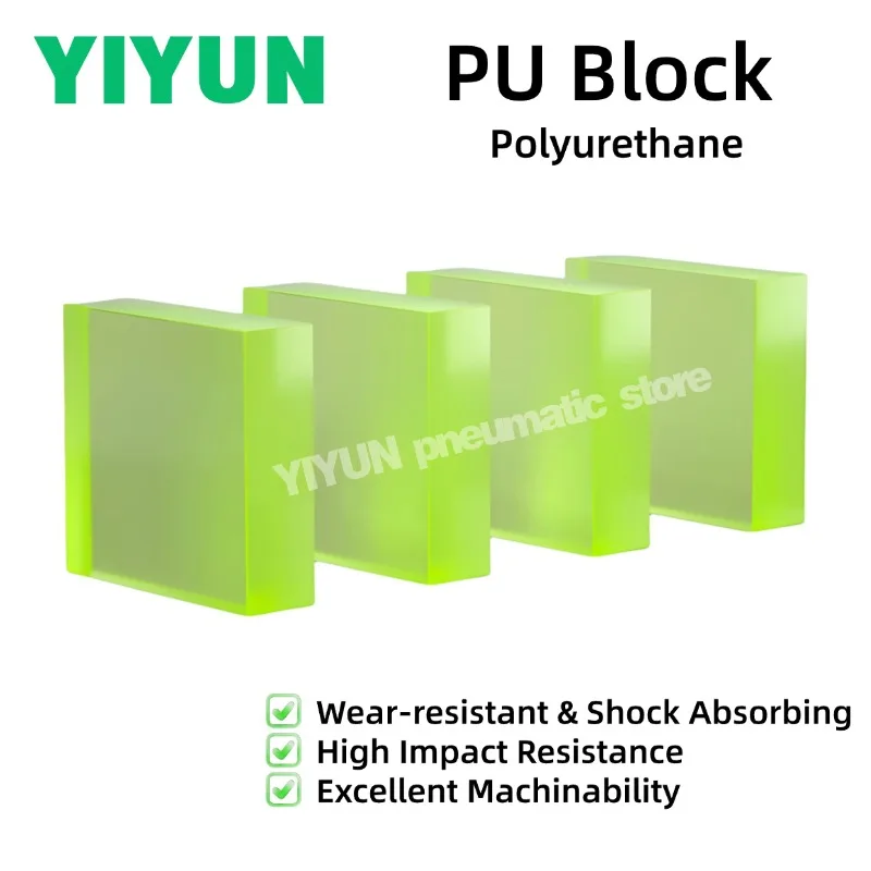 Thickness 1-100mm High Elasticity Polyurethane PU Oxford Rubber Plate Sheet Board Shock Absorbing Block Punching Mute Gaskets