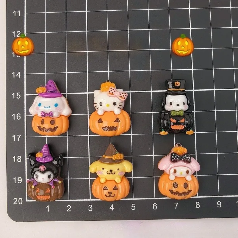 إكسسوارات راتينج الهالوين، مراوح سانريو، زجاجات مياه، ديكورات الهاتف المحمول، ديكورات الأحذية، هدايا للأولاد والبنات