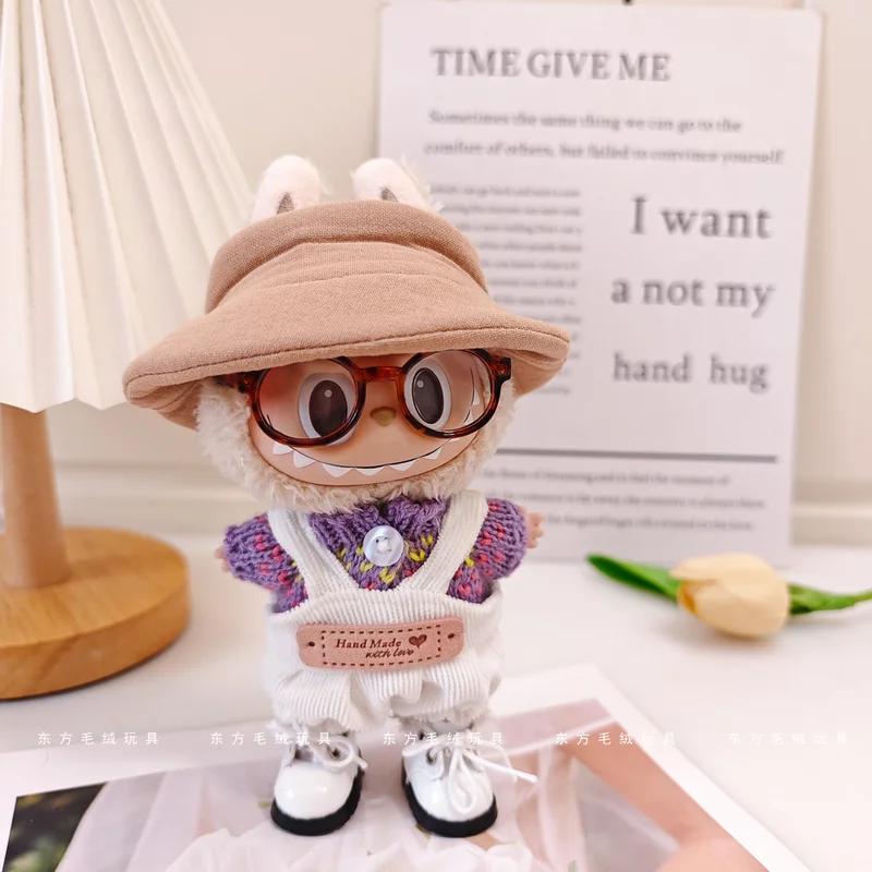 New Arrival Labubu Dolls Only Clothe Fashion Clothes Figure Model Dolls Little Clothes Color Match Hoodie Desktop Cute Xmas Gift