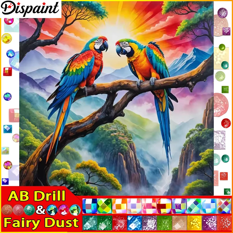 Embroidery Roll Pattern - Despaint fada poeira ab diamante bordado