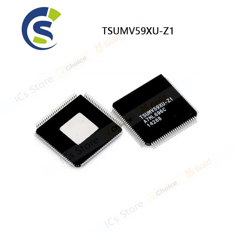 1-2PCS 100% New TSUMV59XU-Z1 TSUMV59XU Z1 QFP-100 Chipset