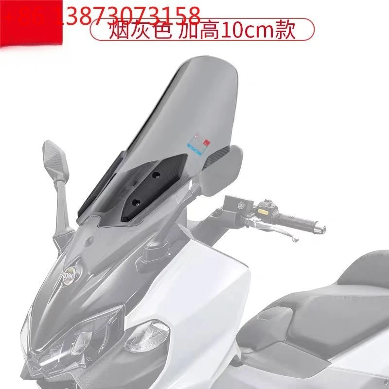 Windscreens For SYM TL500 TL 500 Motorcycle Accessories Windshield Wind Deflectors Front Screen Viser Visor Gray