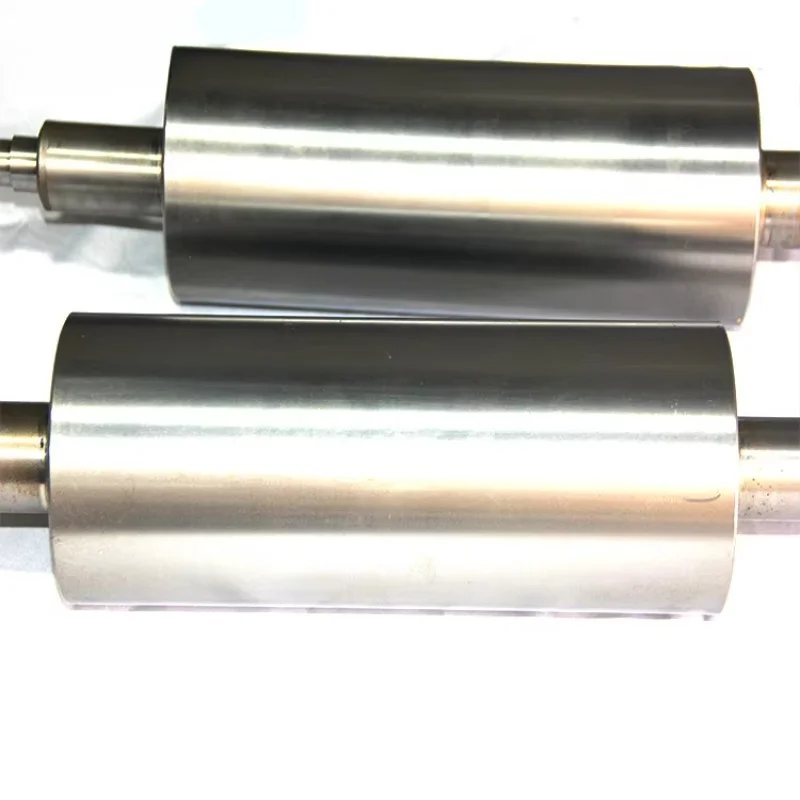 Superior Quality Customized Stainless Steel Roller, Chrome-Plated High Precision Guide Roller for Plastic Film Blowing Machine