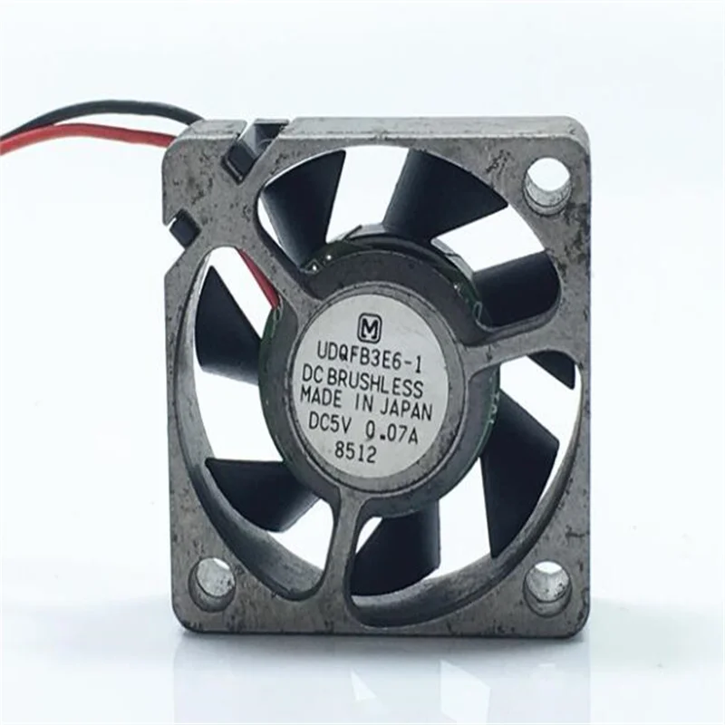 UDQFB3E6-1 고급 알루미늄 프레임 노트북 마이크로 냉각 선풍기, 3cm, 5V, 0.07A, 3010