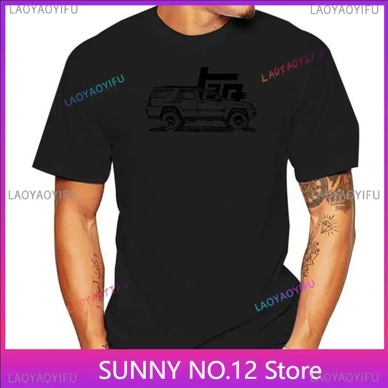 Wagon Popular T-shirt New Arrival Travel Car 2nd Gen 4Runner TRD MPV Tee Shirt For Men n Women Top Fashion Print Customized Tee