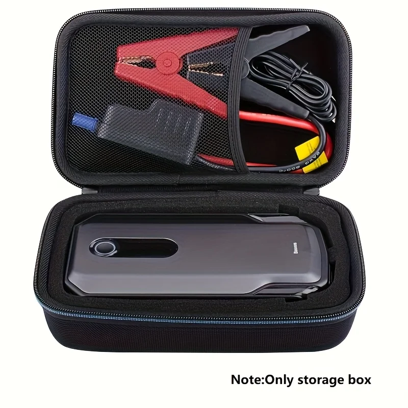 

Портативный ящик для хранения аварийных инструментов стартера автомобиля из ЭВА - ударопрочный и устойчивый к падению защитный чехол, ящик для хранения автомобильных аксессуаров,