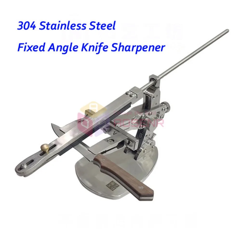 

2026 HOT 304 Stainless Steel Fixed Angle Knife Sharpener for Portable Knife Sharpening Tools for Kitchen Knife Sharpener for