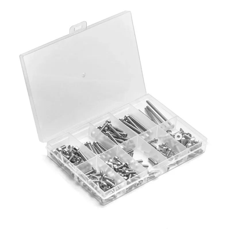 180 stks RC Auto Reparatie Schroeven Kit Voor Traxxas Slash 4x4/HQ727 RC Truck Auto Upgrade Onderdelen Rvs Schroef Accessoires Vervangen