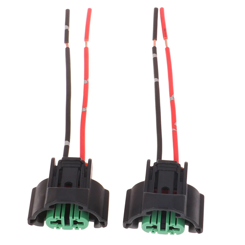 

2Pcs H11 Female Connector Adapter Wiring Harness Socket Car Cable Plug Adapter for Foglight Head Light