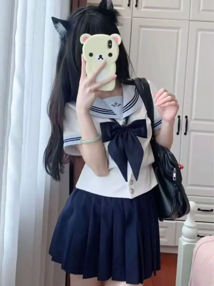 

Универсальный студенческий комплект orm, женский облегающий ор Sve irt And orts, летняя повседневная одежда, школьная одежда