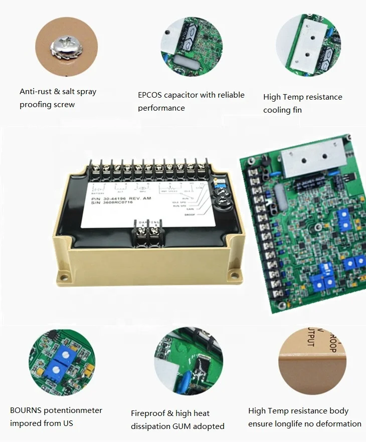 Speed Control Unit 3098693 Electronic Governor for Generators