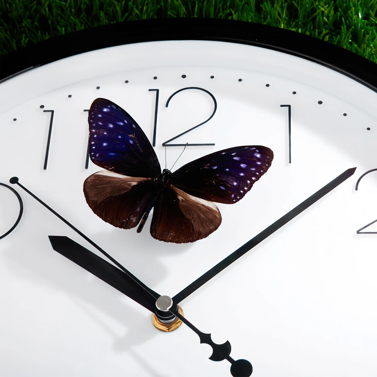 

Quartz Wall Clock Movement Mechanism Durable DIY Replacement Parts Powered for 3D Frameless Home Decor