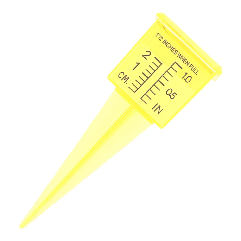 

Rain Gauge Precision Measurement Tool for Garden Lawn Sprinkler Water Rainfall Measuring Cup Plastic Tube Outdoor Terrace Garden
