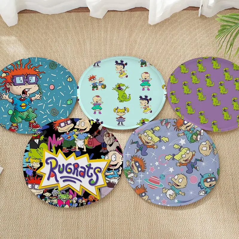 

Cartoon Children R-Rugrats Cushion European Stool Pad Patio Home Kitchen Office Chair Seat Cushion Seat 40x40cm Chair Mat Pad