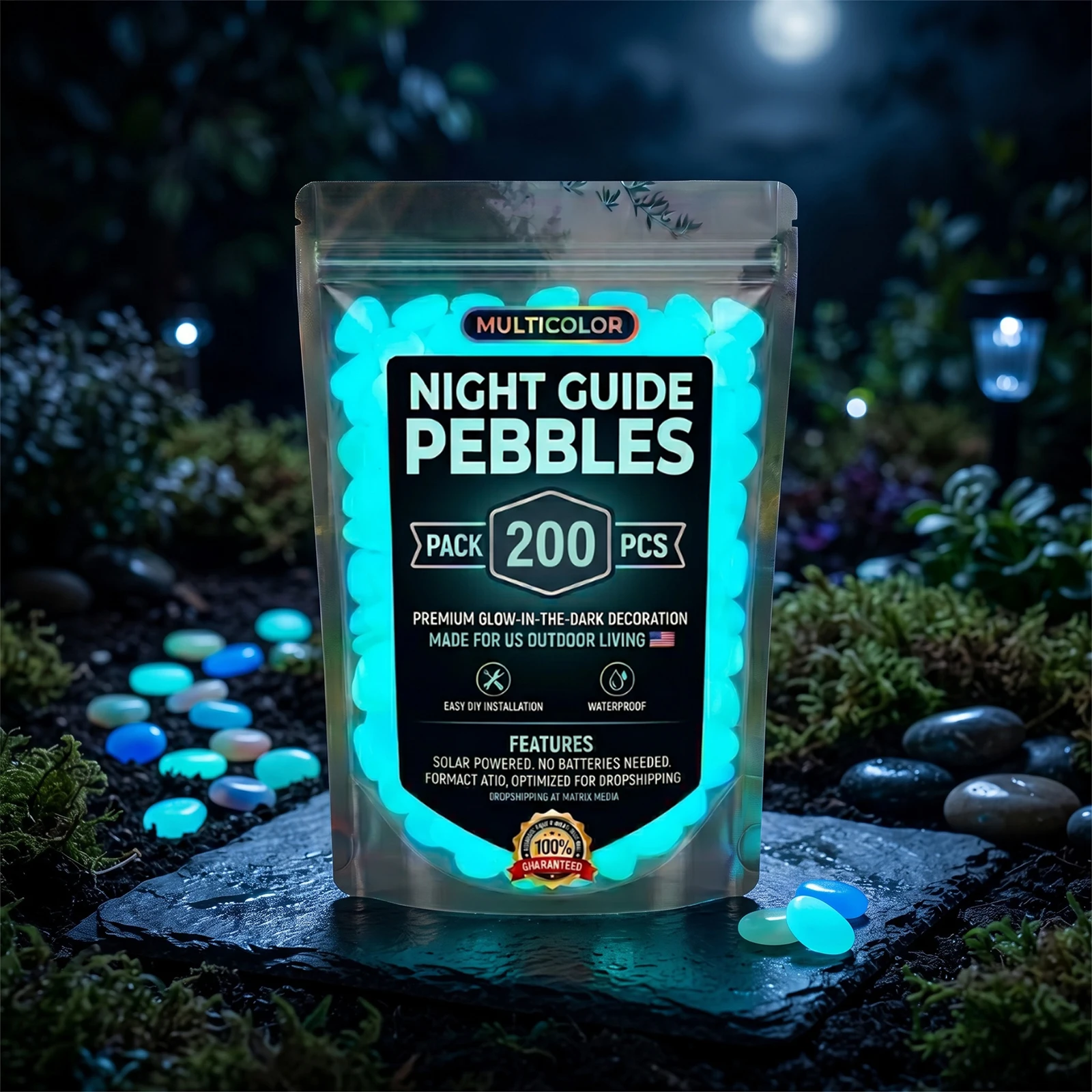 200/400/600pcs Glow In The Dar - Fish Aquarium Guide review and price