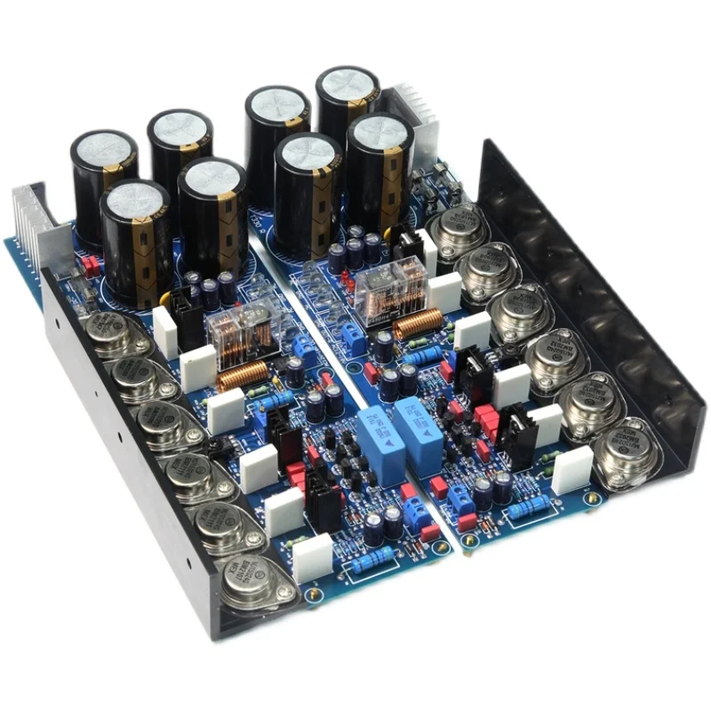 

12 Gold Seal MJ15024 MJ15025 Tube 300W*2 HiFi Fever Class AB Audio Amplifier Board With Pre-rectifier Amplification