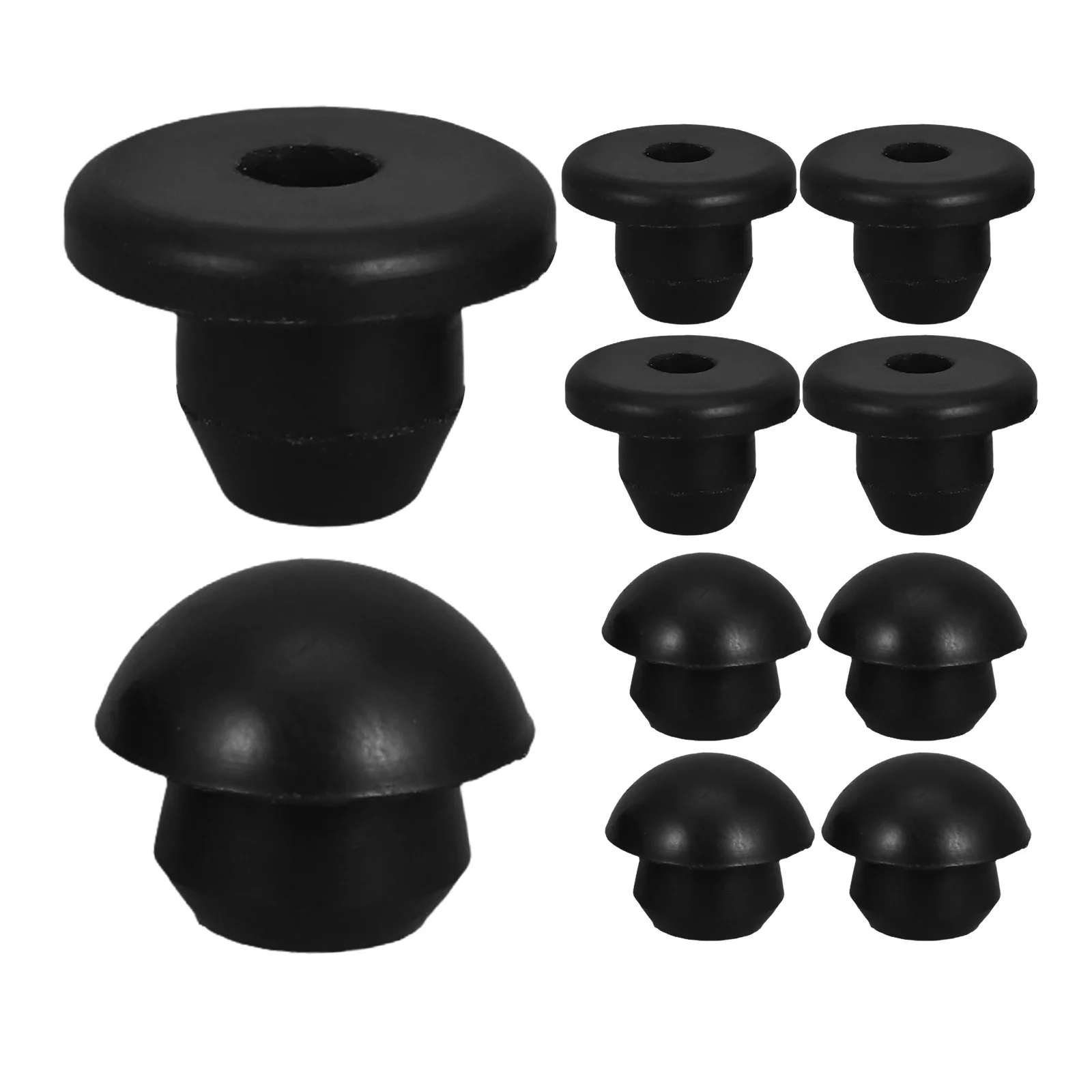 

10pcs Jack Plug Rubber Floor Horizontal Oil Filler Hole Bottle Hydraulic Bung Dispenser Repair Furniture Parts Sealing Compact