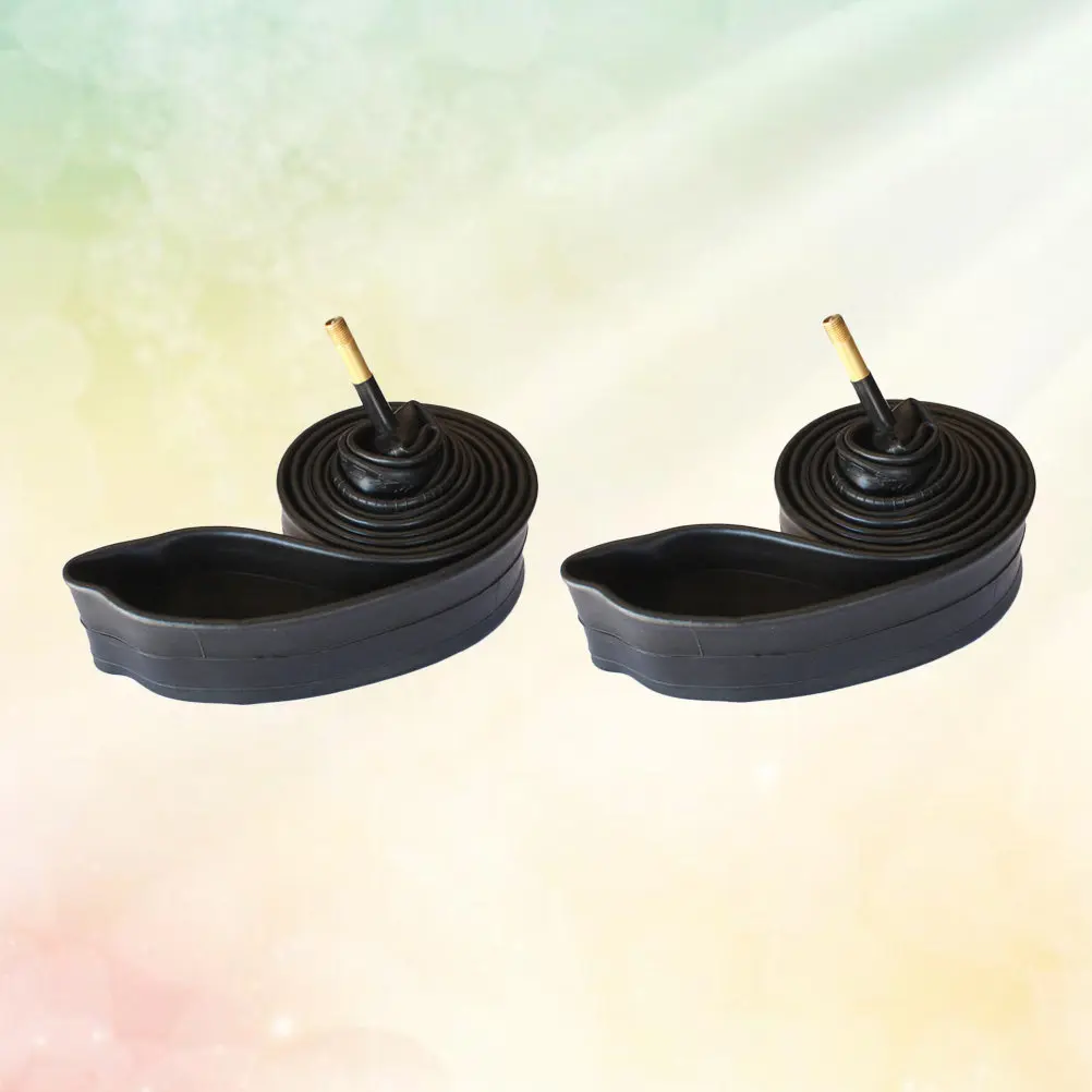 

2Pcs Cycling Inner Tubes 24x1.75 1.95 for Mountain Road Urban Bikes High Quality Butyl Rubber Airtight Bike Wheel Tire