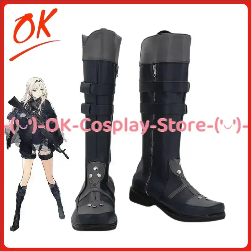 

[На заказ] Frontline AN94 обувь для косплея для девочек, костюм для ролевых игр, реквизит для Хэллоуина, карнавала, праздничной вечеринки, ботинки из искусственной кожи