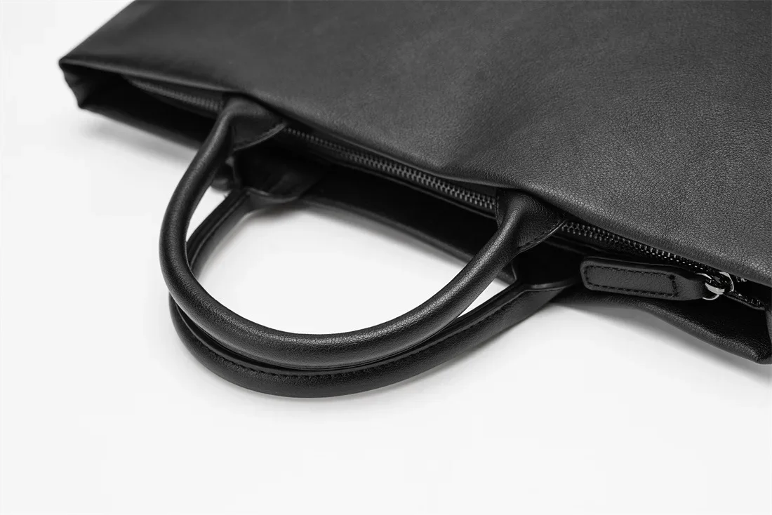 Business-Aktentasche für Herren Pendler-Laptoptasche Große Kapazität Herren-Aktentasche Handtaschen Modische Luxus-Umhängetaschen Männliche Dokumententaschen – Detail 8
