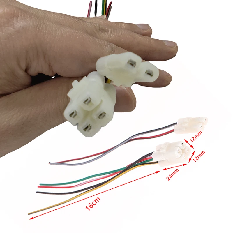 

1 Set New CDI Electric Cable Wire Harness Plug Head For GY6 50-250CC Scooter ATV Moped Parts Motorcycle Ignition Coil