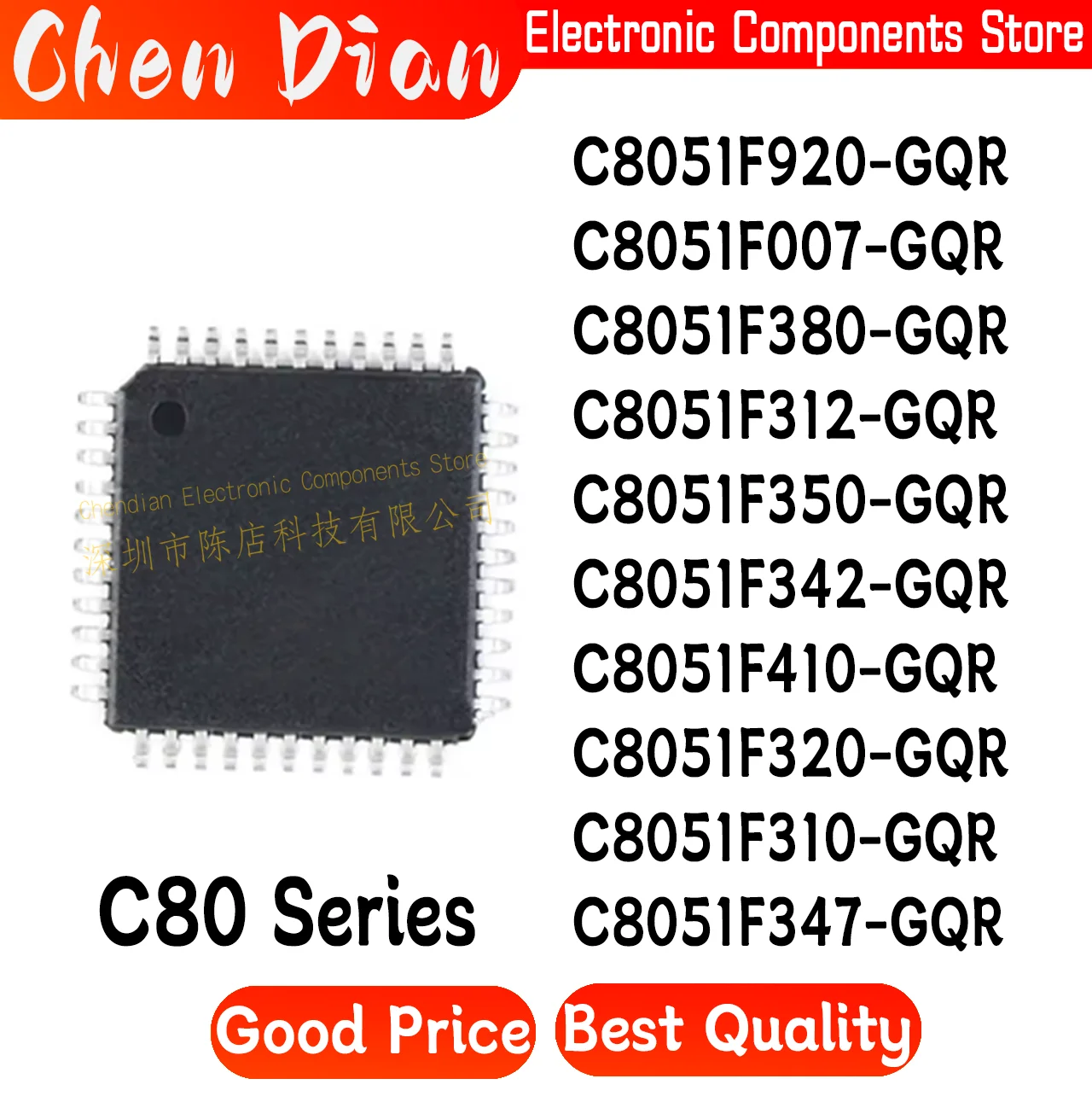 C8051F920-GQR C8051F342 C8051F320 C8051F310 C8051F380 C8051F350 C8051F007 C8051F347 C8051F410 C8051F312 Brand New LQFP 32 48