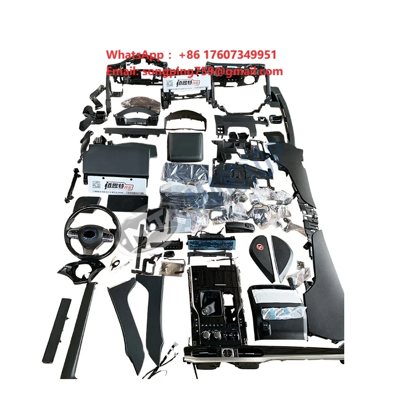 Maictop Car Accessories Car Interior Upgrade Kit for LX 570 LX 470 Lx570 2008-2015 Upgrade to 2016-2022 Car Inside Upgrade