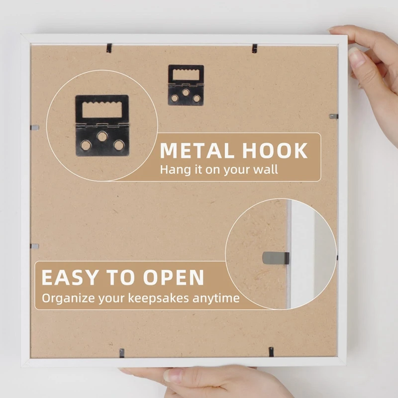 Adventure Archive Box Travel Shadow Box Ticket Shadow Box mit Schlitz, Memory Boxes für Andenken-B