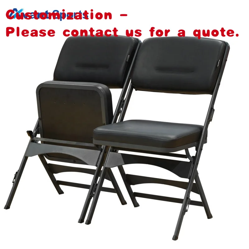 

custom.Avant Sports Portable Sport Chair Interlocking VIP Custom Cushioned Folding Chairs With School Athletic Sidelin
