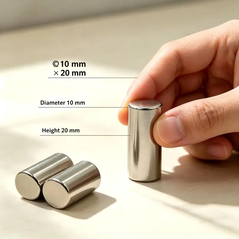 10x20mm Heavy Duty 10*20mm Round Neodymium Disc Magnet For School Lab Experiment Hardware DIY Mounting 10*20