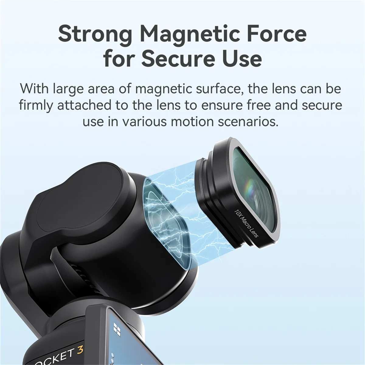 

NEW AMagisn Macro Lens for DJI Pocket 3 Magnetic Mount Action Camera Accessories