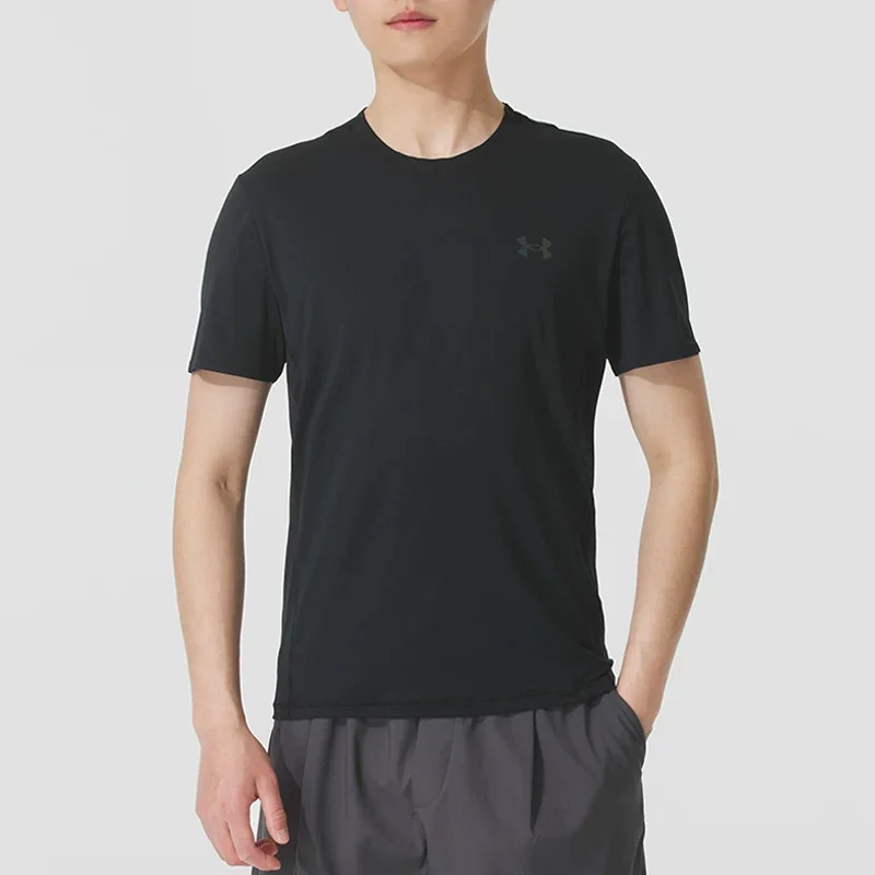 

Under Armour Vanish Elite Men's Slim-Fitting Short-Sleeved T-Shirt - Black Breathable Half-Sleeve1383668-377-001-100