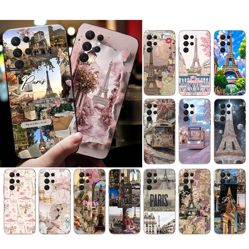 

Paris Phone Case For Samsung Galaxy S25 S24 S23 S22 S21 Ultra S24 S23 S22 S21 S25 Plus S24 S20 FE