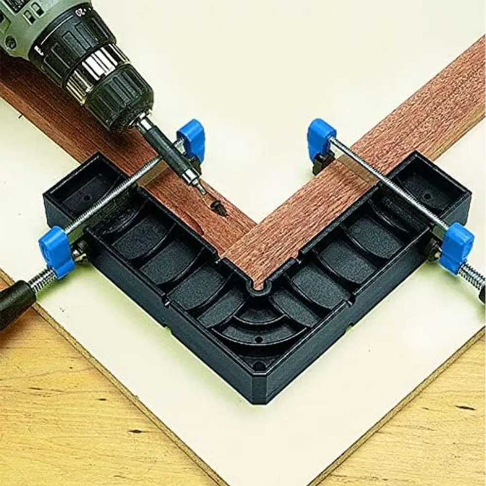 90 Degree Right Angle Clip Precision Quick Positioning Woodworking Installation Tools Multi-Functional Clamping Mechanism
