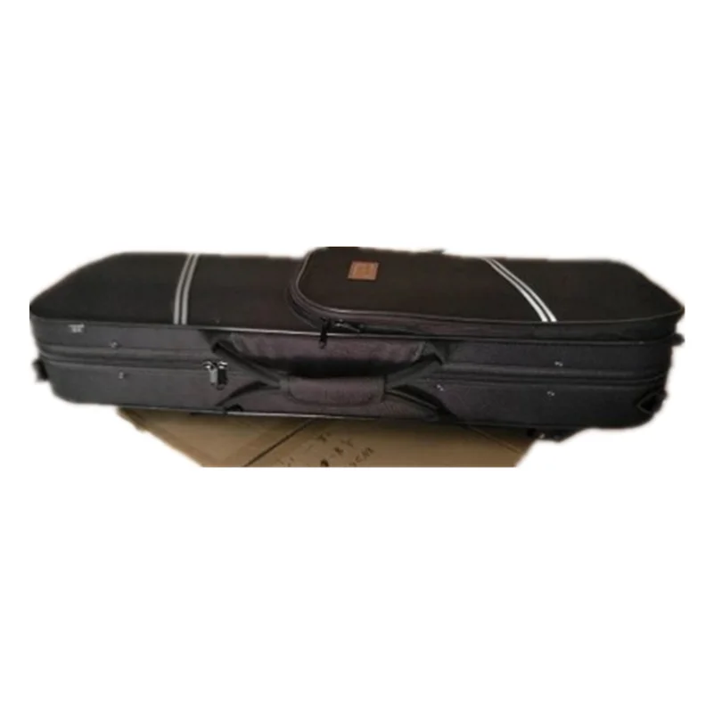 Oblong foam violin case, high quality, fine workmanship, 4/4 size