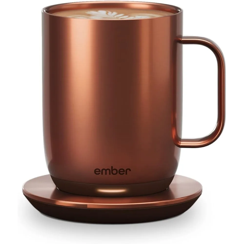 

Ember Temperature Control Smart Mug 2, 14 Oz, App-Controlled Heated Coffee Mug with 80 Min Battery Life and Improved Design