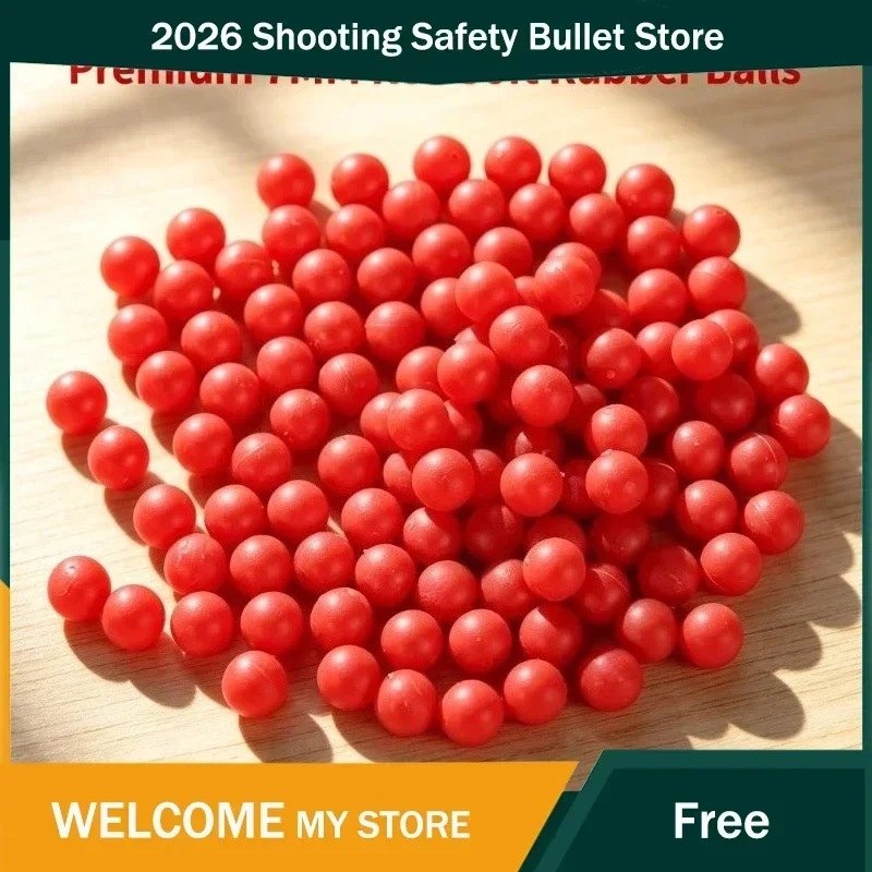 2026 For 2026 500PCS/Bag 7MM Red Gentle Soft Game Balls Portable Outdoor Interactive Play Accessories 1Bag/2Bag/3Bag/5Bag/10Bag