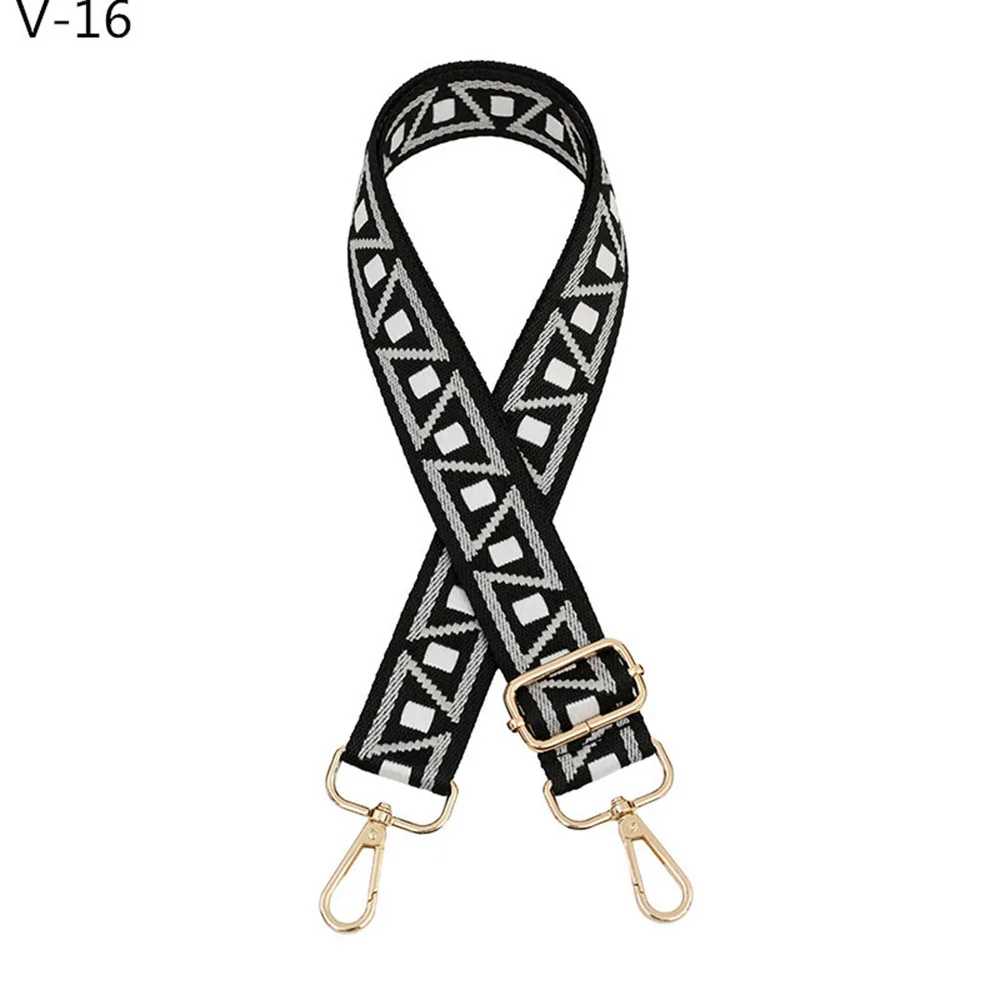 Colorful Bag Strap Handbag Belt Shoulder Bag Strap Replacement Strap Accessory Bag 3.8cm Wide All-match Adjustable Replacement