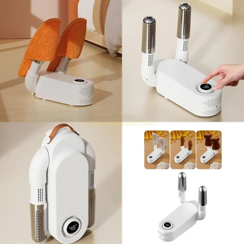 

D0AB Электрическая сушилка для обуви Бытовая быстросохнущая сушилка для обуви с теплым воздухом