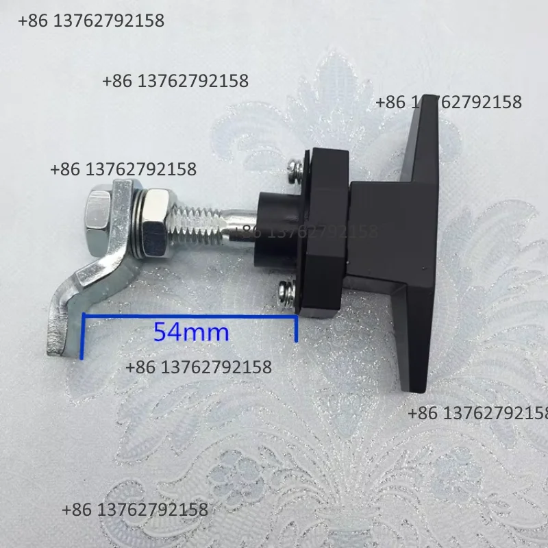 Black T Shape Telescopic Handle Lock MS309-2 Industrial Cabinet Door Lock Telescopic Switch Equipment Hardware Replacement Parts view 6