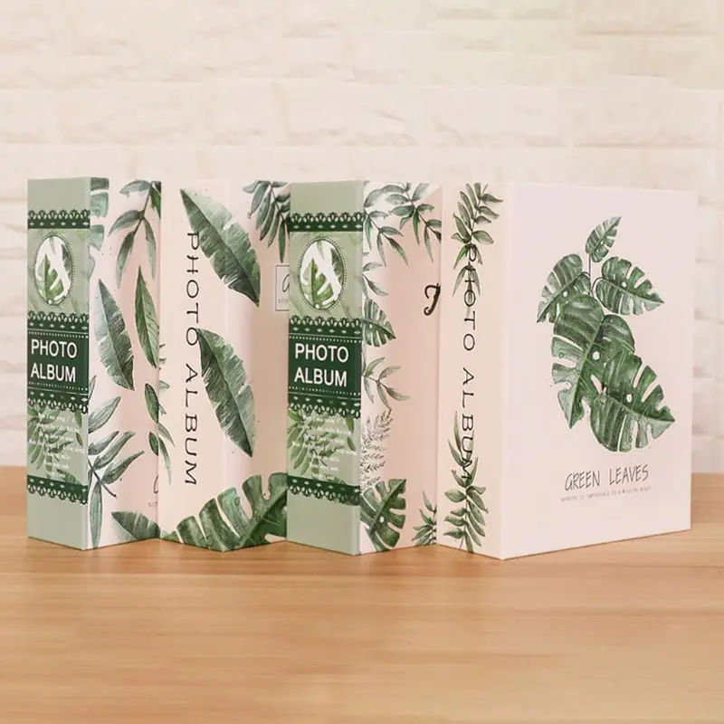 2023 4D Large 6 Inchs ألبوم صور 100 ورقة سجل القصاصات ورقة الطفل الأسرة سجل القصاصات البومات الزفاف Foto لتقوم بها بنفسك الحرفية #3