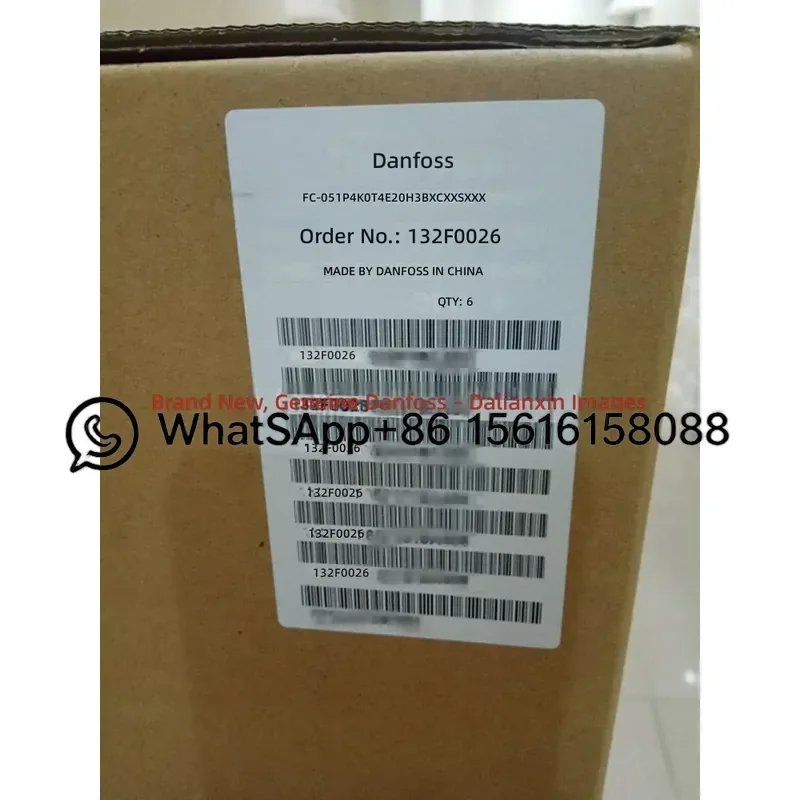 VLT Micro Drive FC-051P4K0T4E20H3BXCXXXSXXX 132F0026 Variable Frequency Drive Inverter AC Motor Speed Controller VFD
