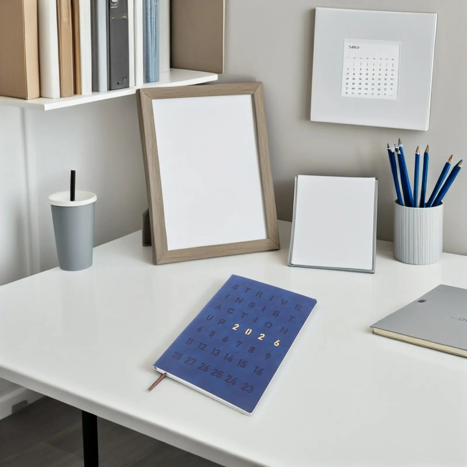 

2026 Daily Planner Notebook Professional Layout Comprehensive Year Planning Portable Size for Purse Bag Calendar Pad for Office